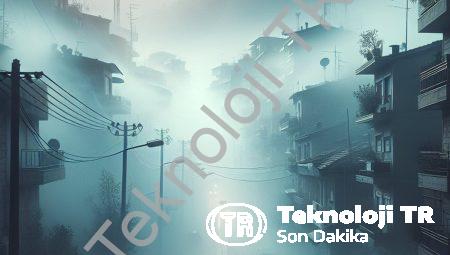 Denizli’de Sağanak Sonrası Yoğun Sis: Görüş Mesafesi 10 Metreye Düştü