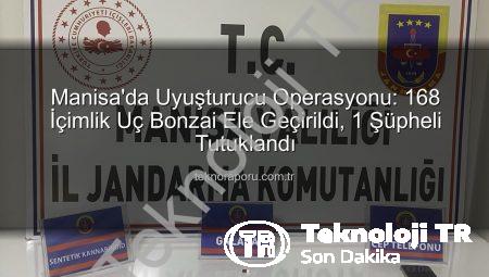 Manisa’da Uç Bonzai Operasyonu: 168 Doz Uyuşturucuyla Yakalanan Şüpheli Cezaevine Gönderildi