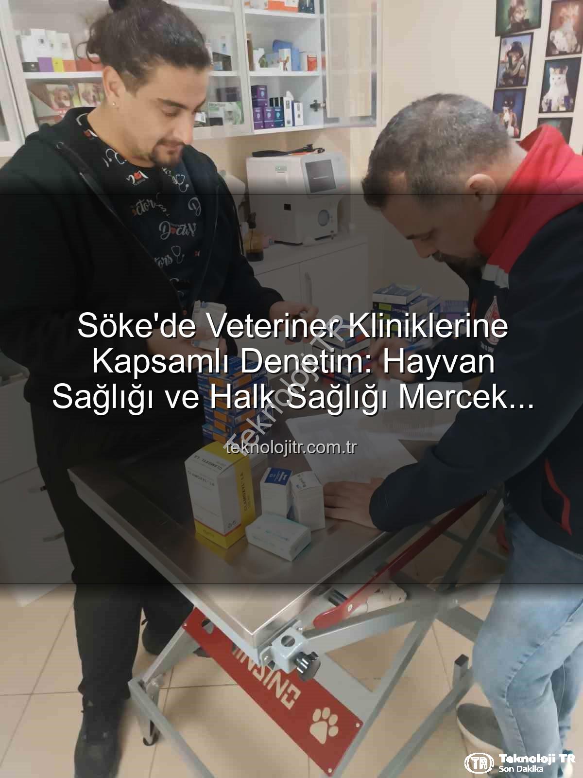 Söke veteriner klinik denetimi - Söke'de Veteriner Kliniklerine Kapsamlı Denetim: Hayvan Sağlığı ve Halk Sağlığı Mercek Altında