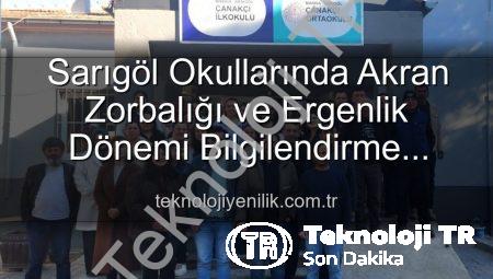 Sarıgöl Okullarında Farkındalık Artıyor: Zorbalıktan Verimli Ders Çalışmaya Geniş Kapsamlı Eğitimler