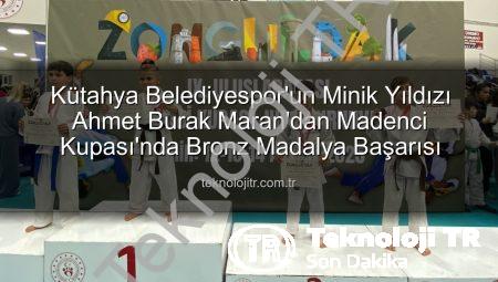 Kütahya Belediyespor’un Minik Yıldızı Ahmet Burak Maran’dan Madenci Kupası’nda Bronz Madalya Başarısı