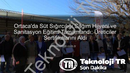 Ortaca’da Süt Sığırcılığı Sağım Hijyeni ve Sanitasyon Eğitimi Tamamlandı: Üreticiler Sertifikalarını Aldı