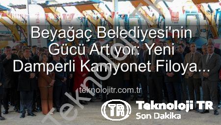 Beyağaç Belediyesi’nin Gücü Artıyor: Yeni Damperli Kamyonet Filoya Katıldı!