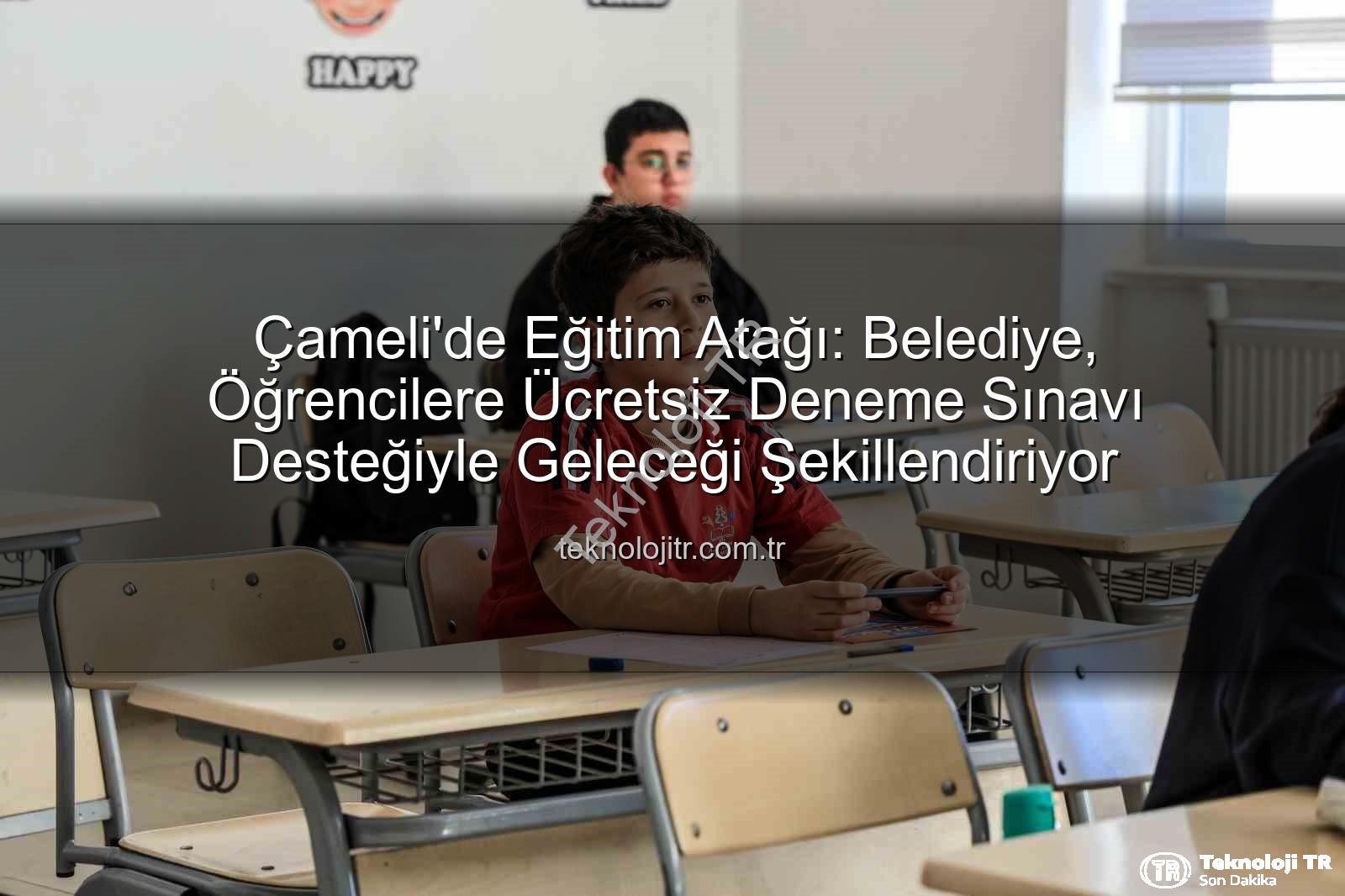 deneme sınavı desteği - Çameli'de Eğitim Atağı: Belediye, Öğrencilere Ücretsiz Deneme Sınavı Desteğiyle Geleceği Şekillendiriyor